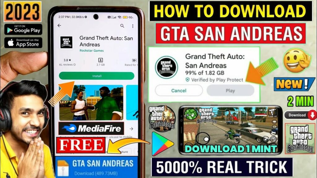 Mr Tech Saif - how to free grand theft auto san andreas full version free download  apk for android mobile. gta sa free android phone easily download step by  step. Visit site