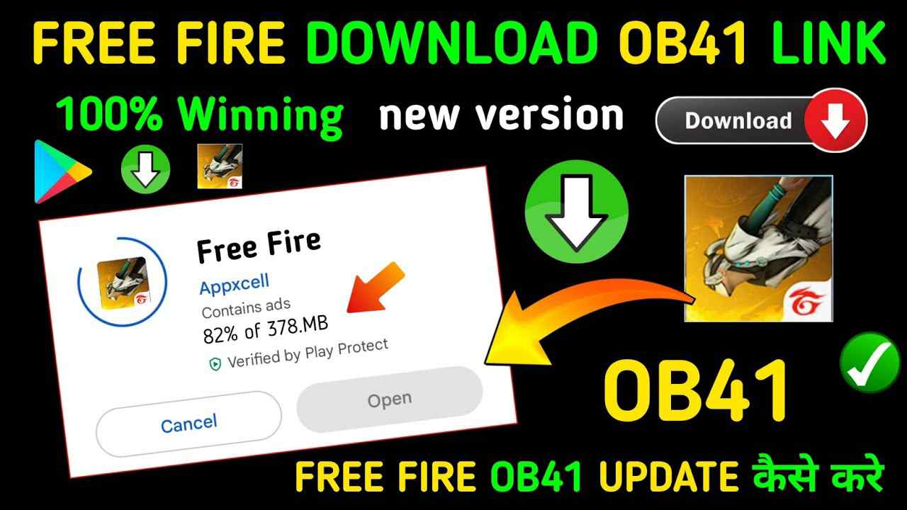 Free Fire OB42 APK Download Link (December 2023)